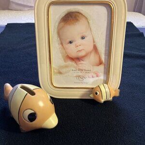 Lenox Frame and Bank Set, NWOT, Adorable